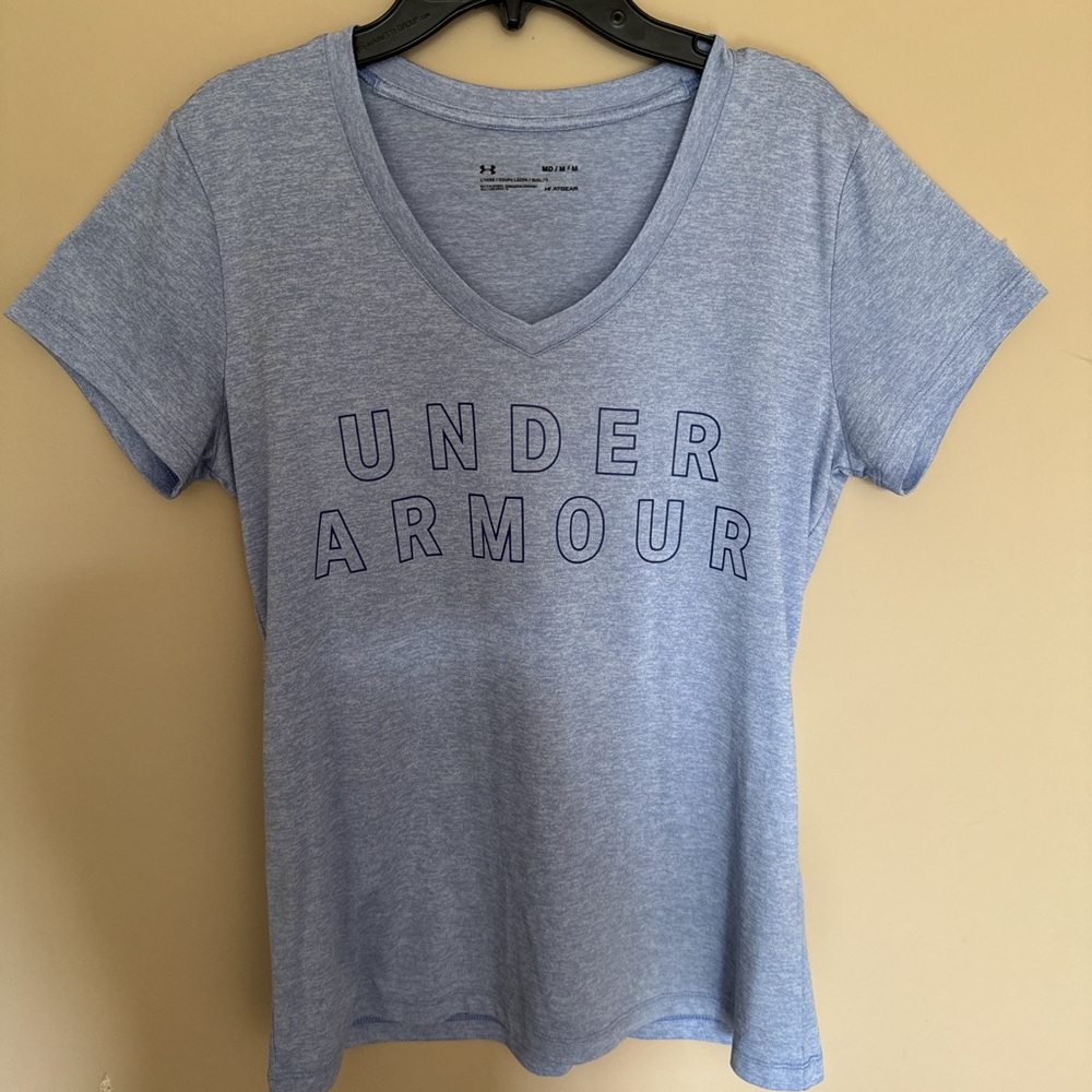Under Armour Gray Fitted Short Sleeve T-Shirt